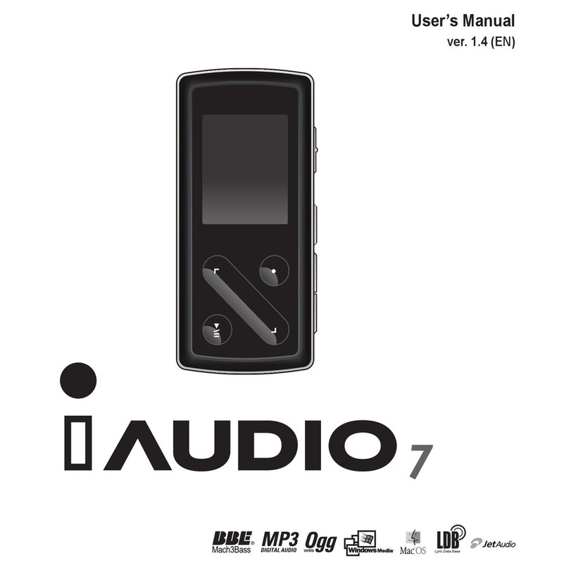 Cowon IAUDIO7 User manual
