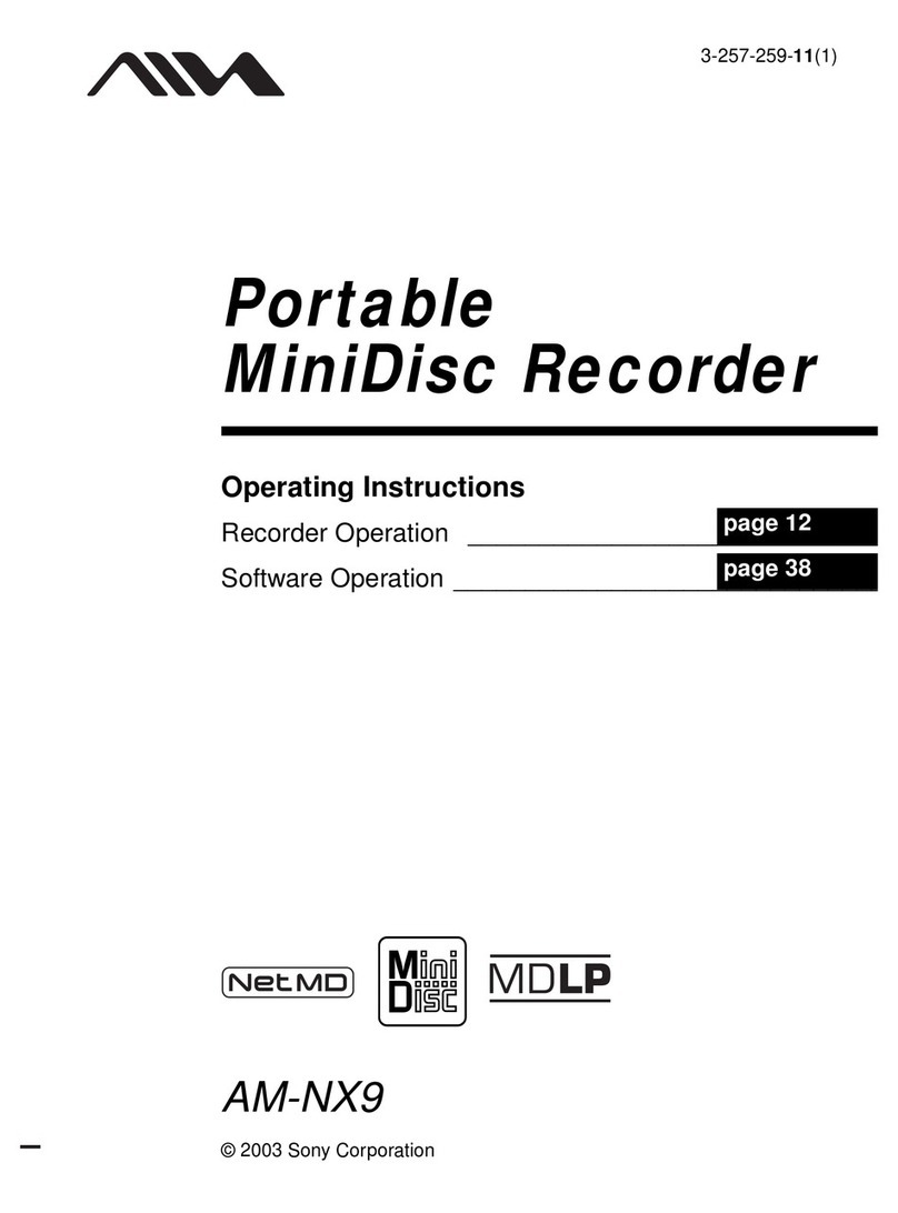Aiwa AM-NX9 User manual