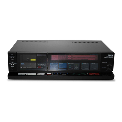 Aiwa AD-F990 User manual