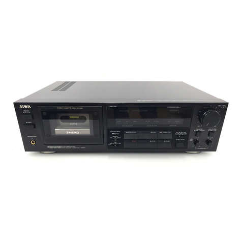 Aiwa AD-F780 User manual