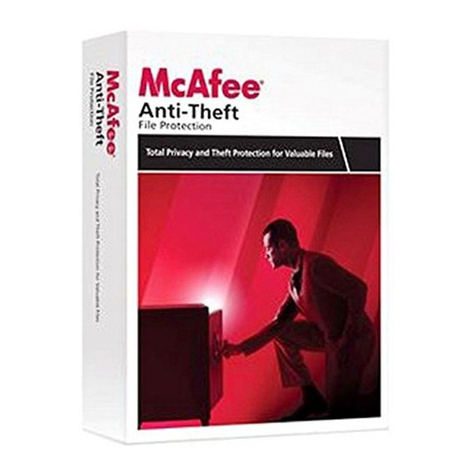 McAfee ANTI-THEFT FILE PROTECTION user guide McAfee ANTI-THEFT FILE PROTECTION user guide
