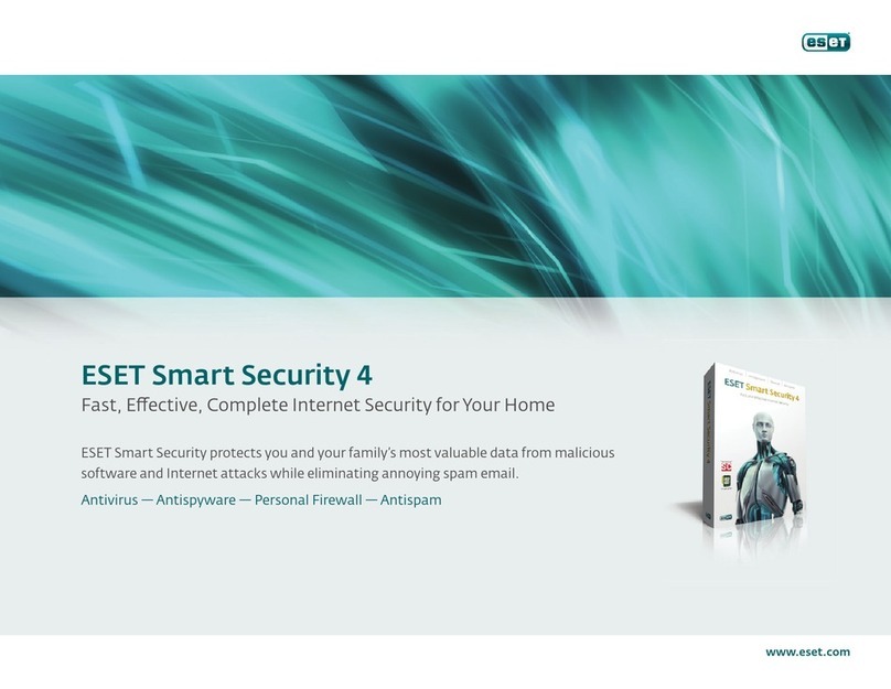 ESET SMART SECURITY 4 User manual