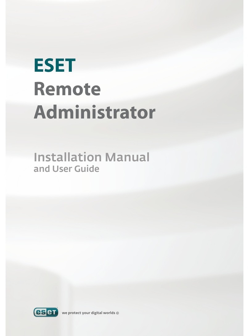 ESET REMOTE ADMINISTRATOR V2 installation manual ESET REMOTE ADMINISTRATOR V2 installation manual