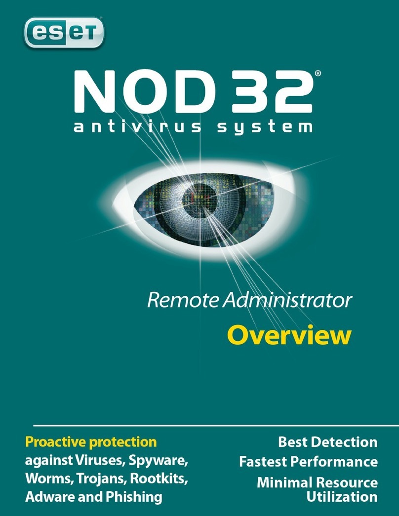 ESET REMOTE ADMINISTRATOR V1 Installation guide