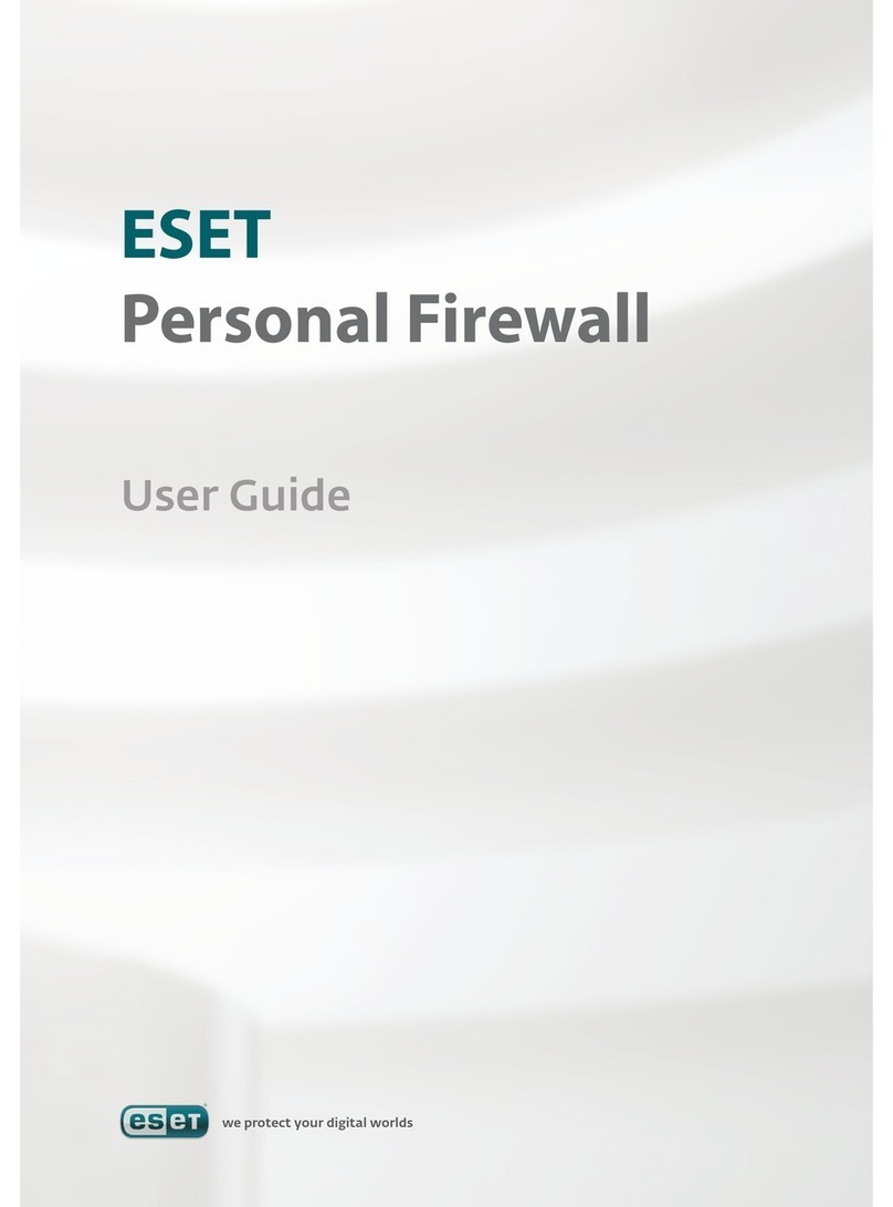 ESET PERSONAL FIREWALL User manual