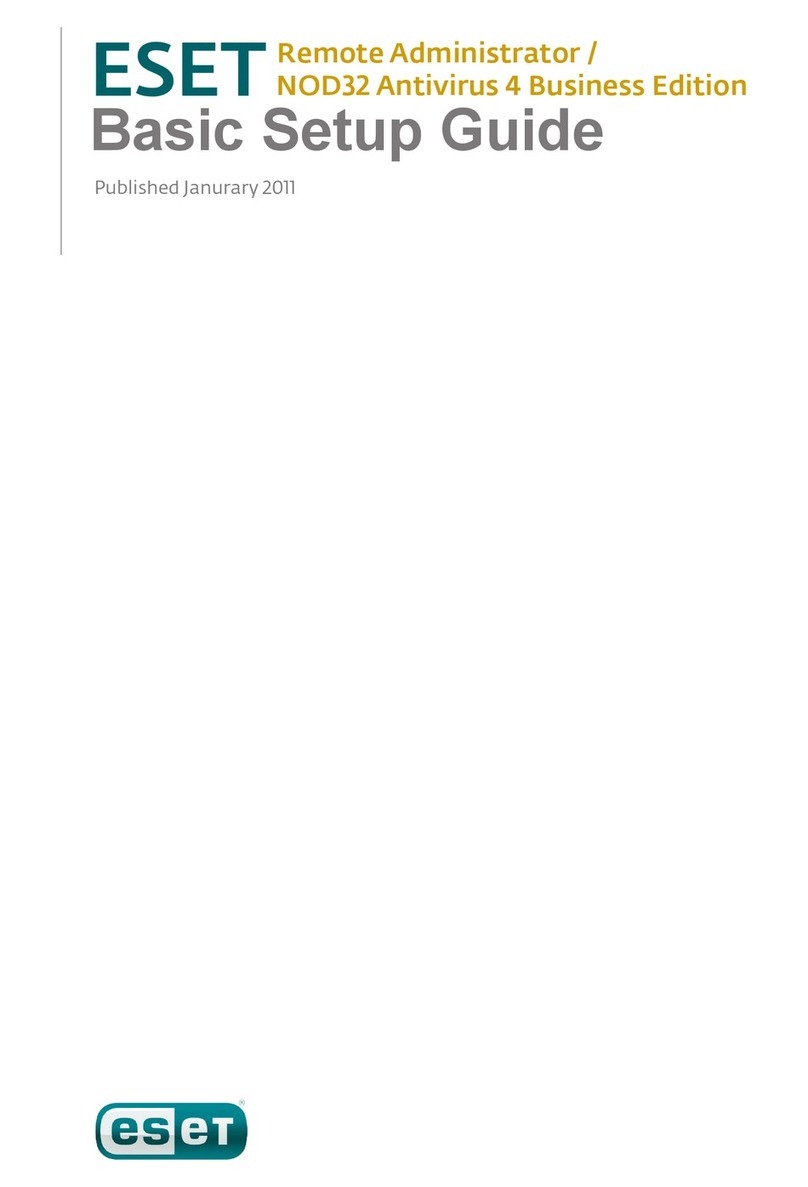 ESET NOD32 ANTIVIRUS - FOR KERIO User manual