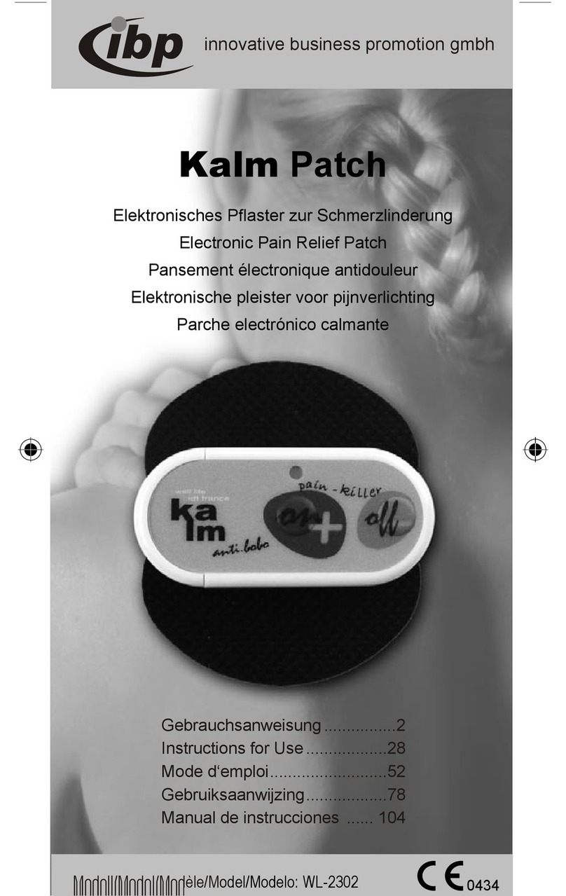 IBP KALM PATCH User manual