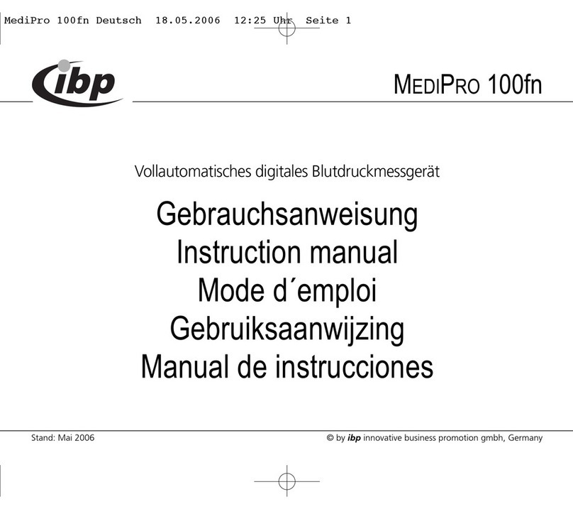 IBP MEDIPRO 100FN User manual