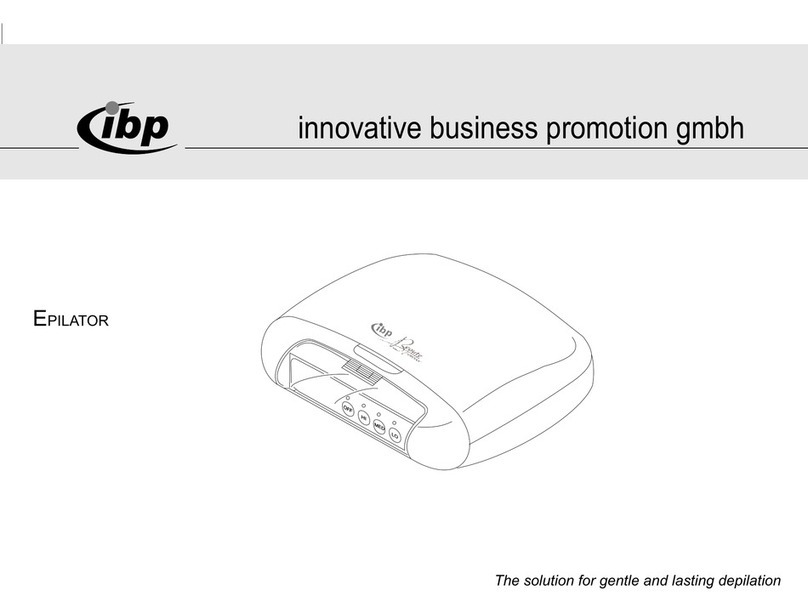 IBP EPILATOR manual