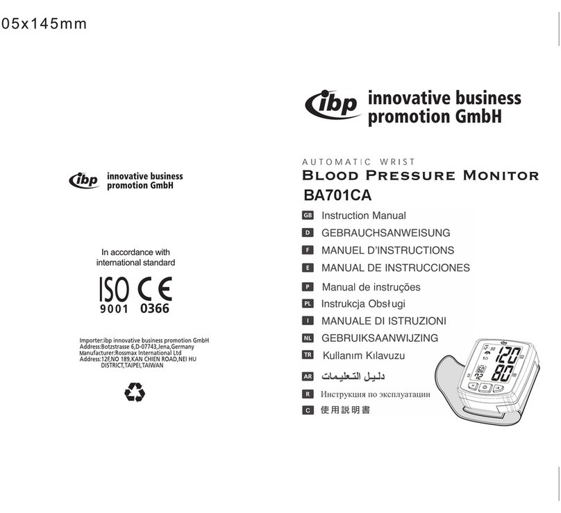 IBP BA701CA instruction manual