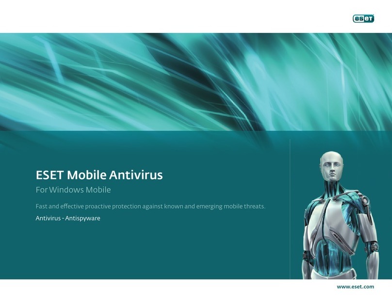 ESET MOBILE ANTIVIRUS - FOR WINDOWS MOBILE datasheet
