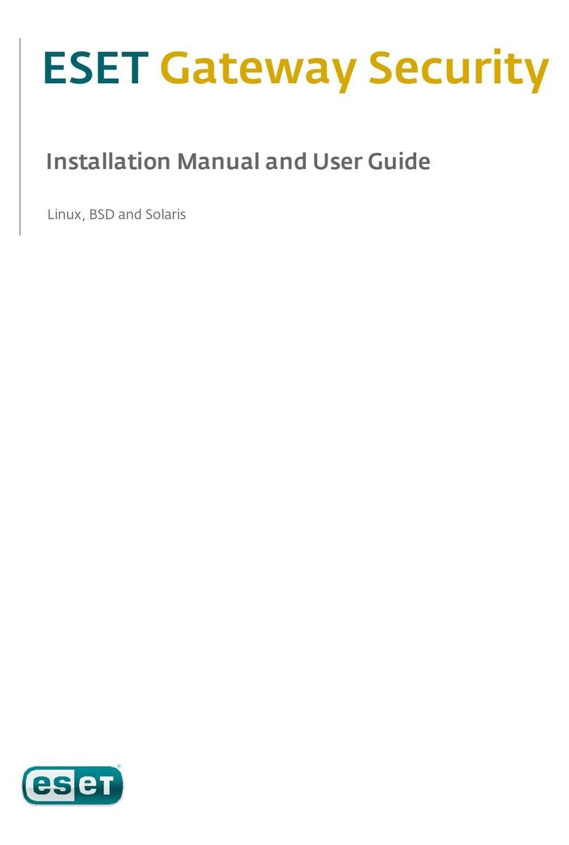 ESET GATEWAY SECURITY - FOR LINUX BSD AND SOLARIS installation manual