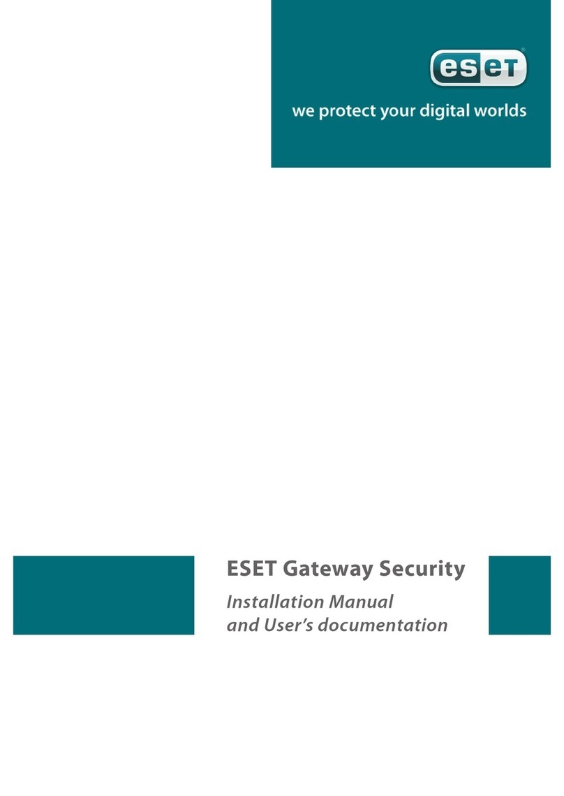 ESET GATEWAY SECURITY installation manual ESET GATEWAY SECURITY installation manual