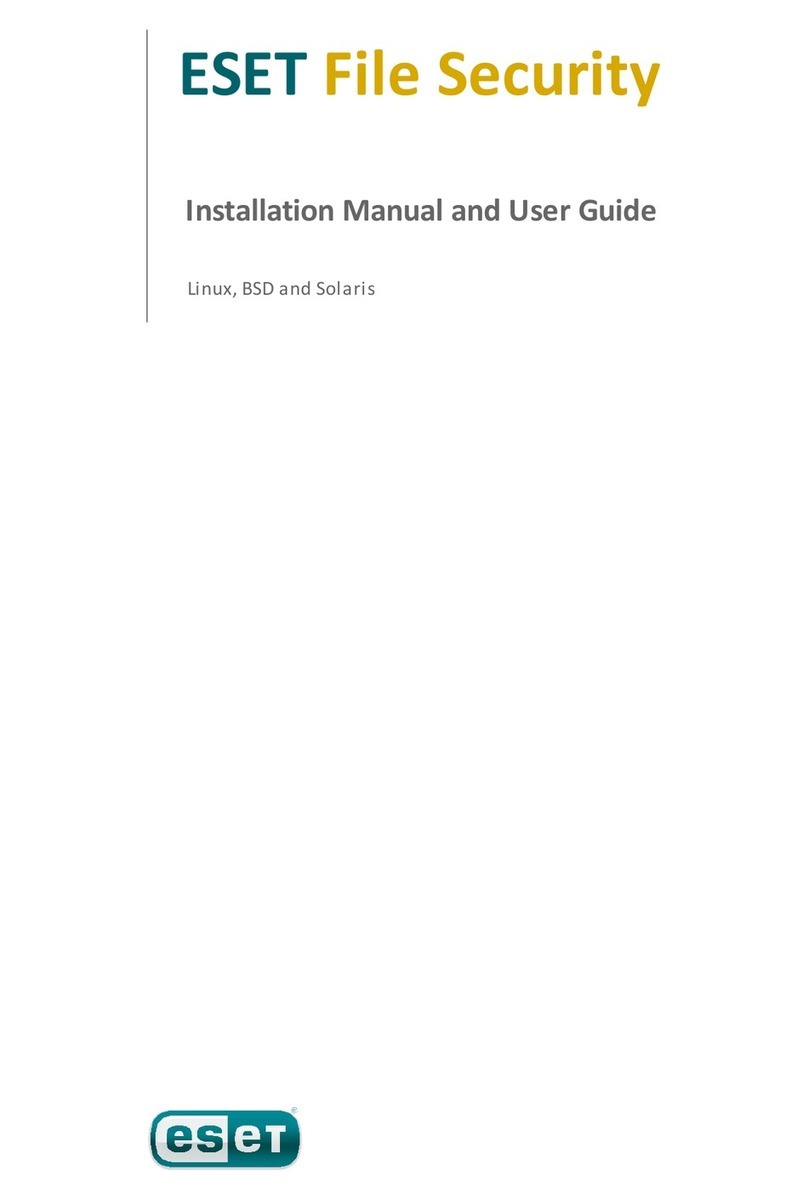 ESET FILE SECURITY - FOR LINUX BSD AND SOLARIS installation manual