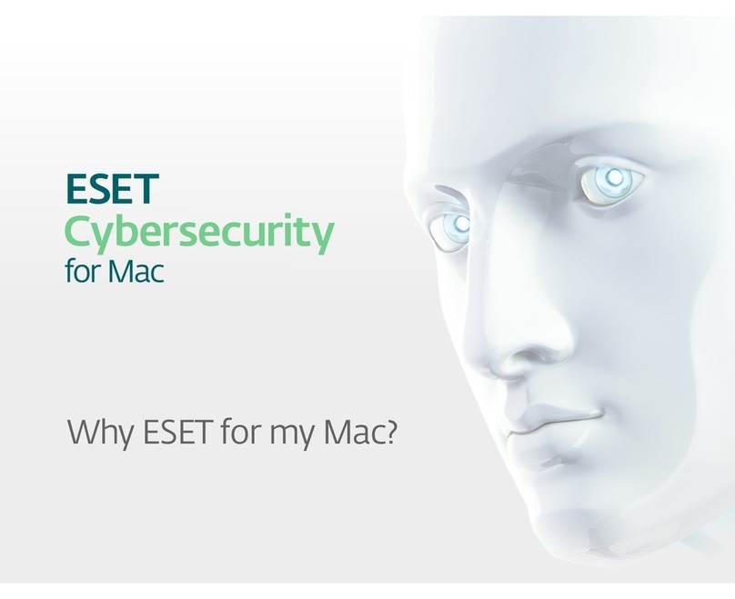 ESET CYBERSECURITY - BROCHURE FOR MAC User manual