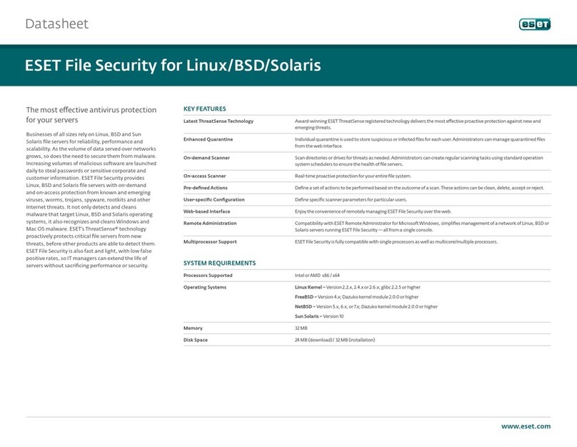 ESET FILE SECURITY User manual ESET FILE SECURITY User manual