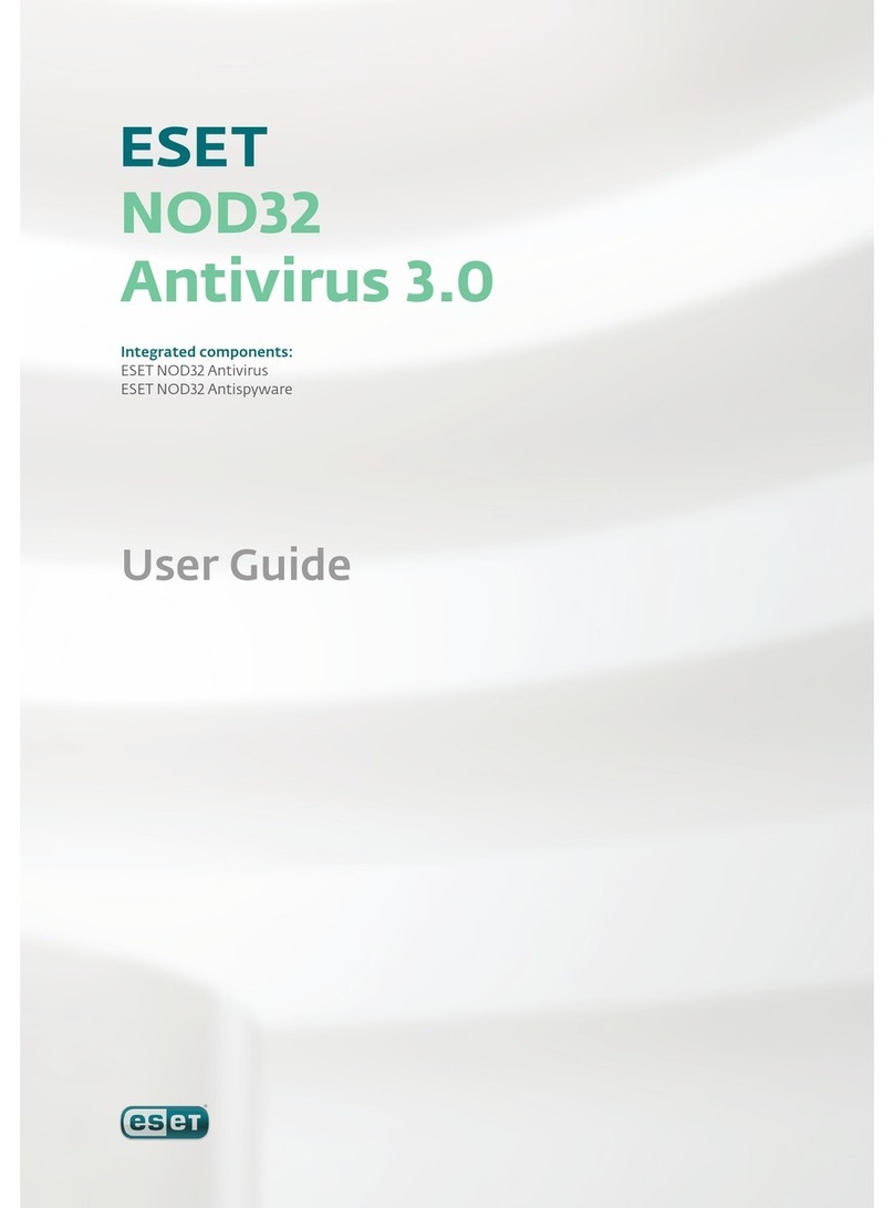 ESET NOD32 ANTIVIRUS - FOR KERIO User manual