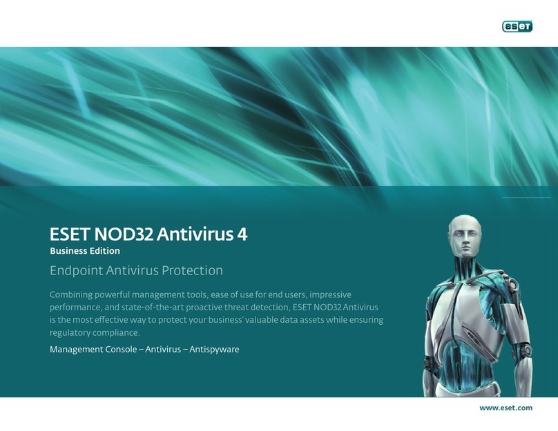 ESET NOD32 ANTIVIRUS - FOR KERIO datasheet ESET NOD32 ANTIVIRUS - FOR KERIO datasheet