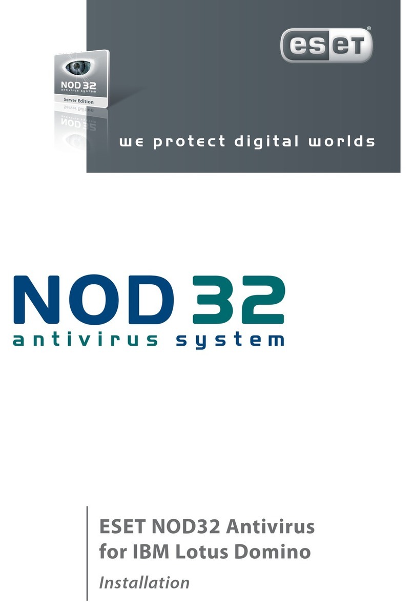 ESET NOD32 ANTIVIRUS - FOR KERIO User manual