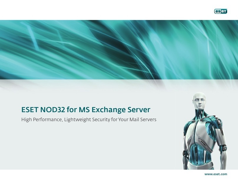 ESET NOD32 ANTIVIRUS - FOR KERIO User manual ESET NOD32 ANTIVIRUS - FOR KERIO User manual