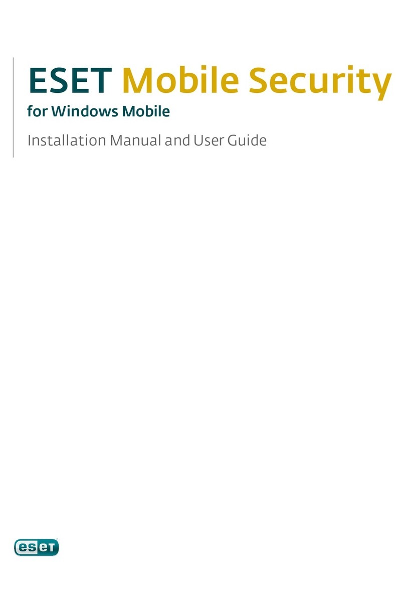 ESET MOBILE ANTIVIRUS - FOR WINDOWS MOBILE installation manual ESET MOBILE ANTIVIRUS - FOR WINDOWS MOBILE installation manual
