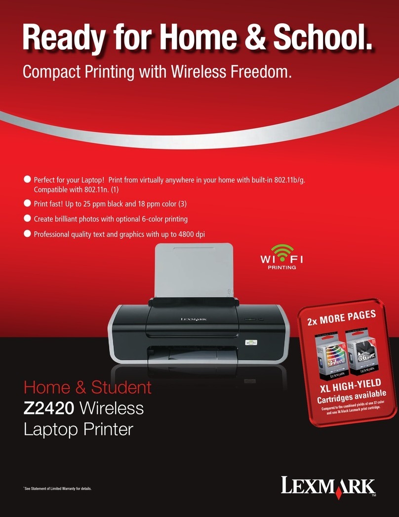 Lexmark 13L0795 User manual