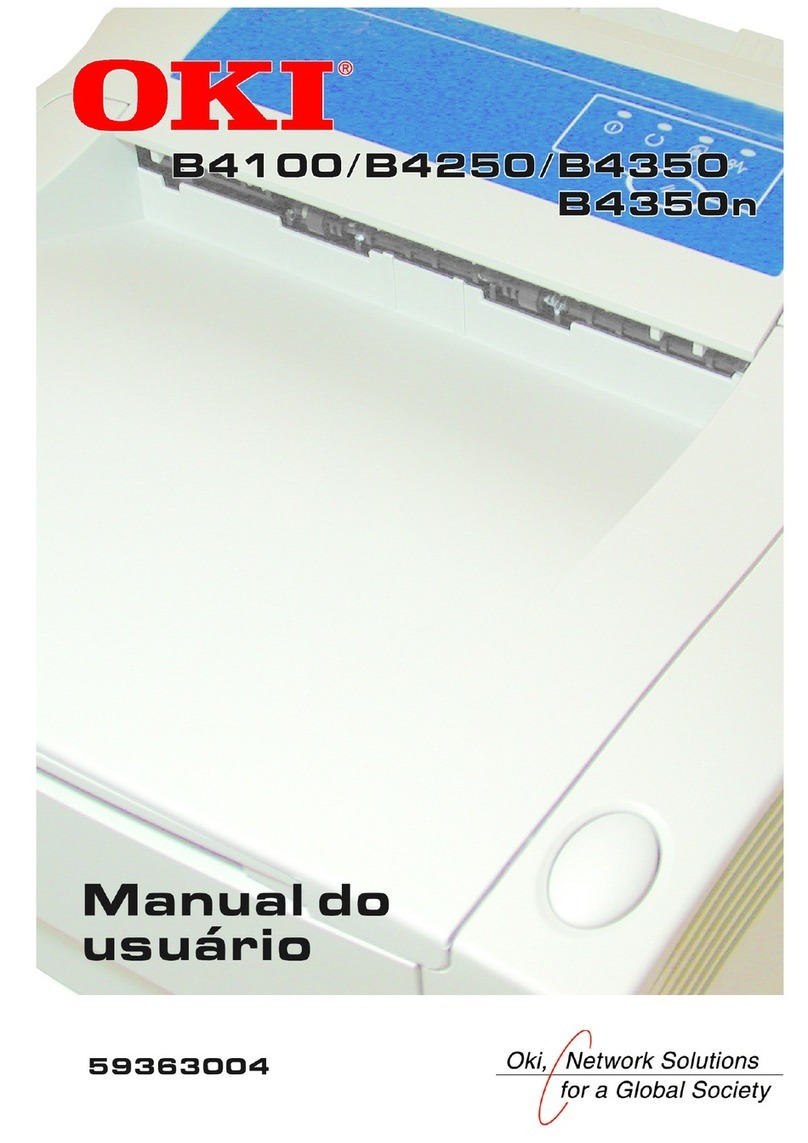Oki B4100 User manual