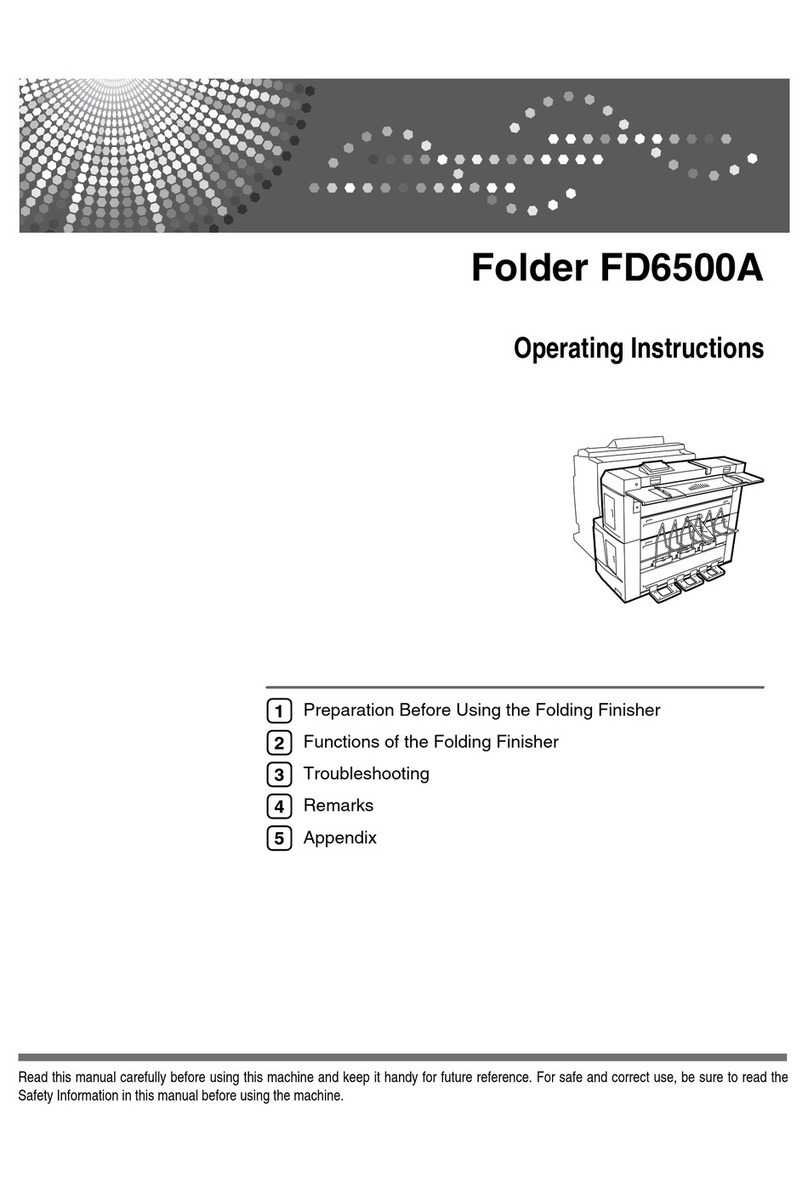 Ricoh Aficio MP W3600 operating instructions