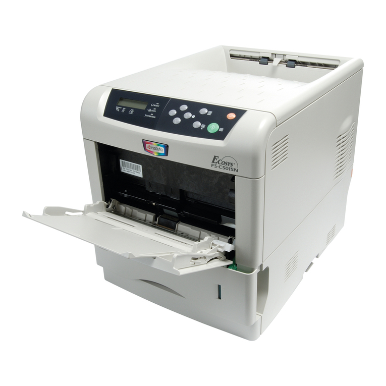Kyocera FS C5015N - Color LED Printer User manual Kyocera FS C5015N - Color LED Printer User manual
