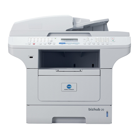 Konica Minolta bizhub 20 Network user's guide