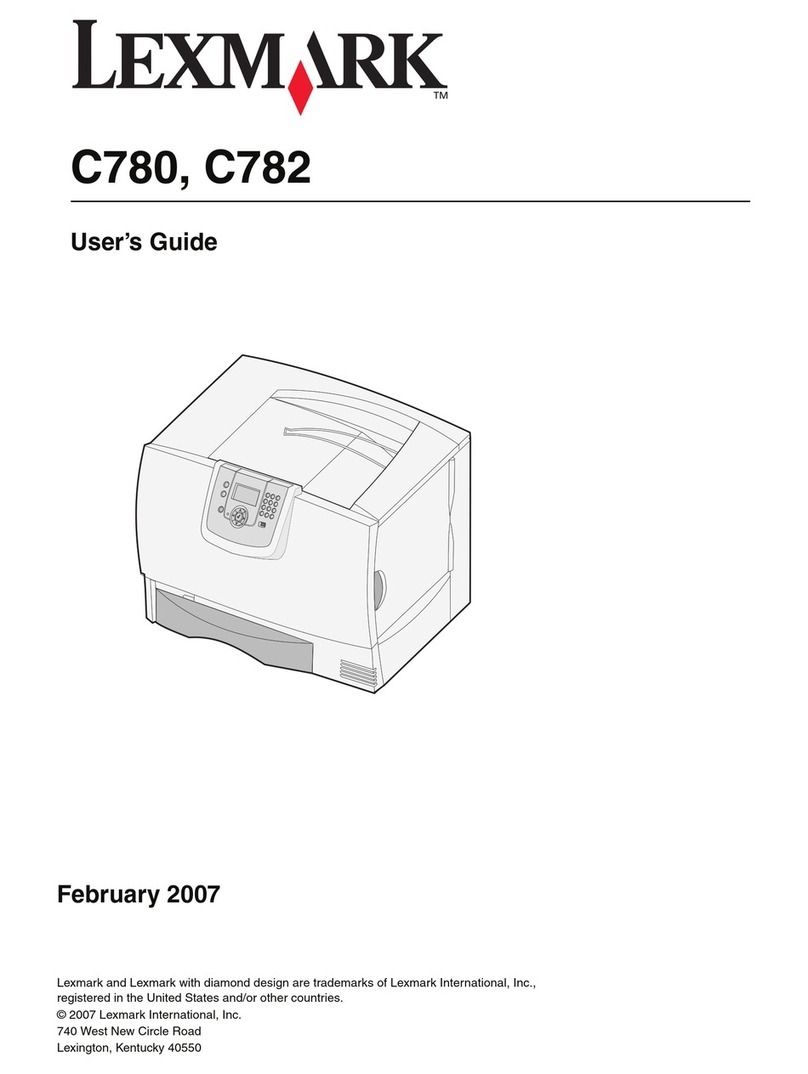 Lexmark 10Z0100 user guide