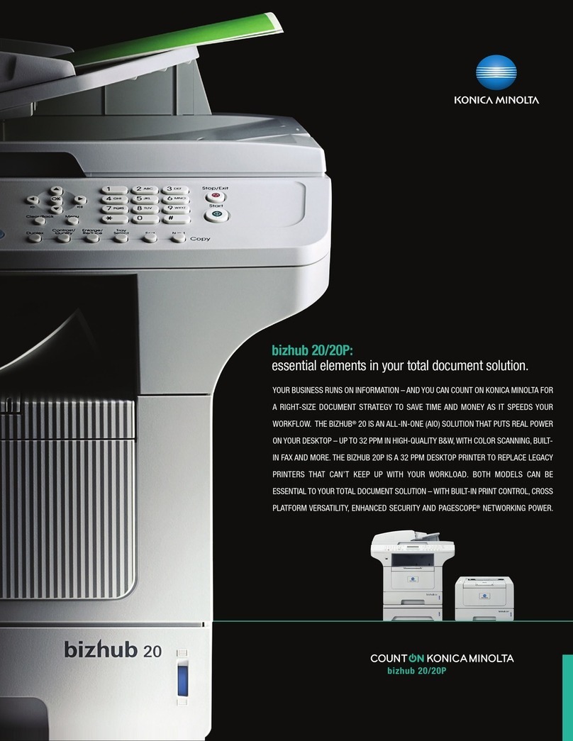 Konica Minolta A32P011 User manual