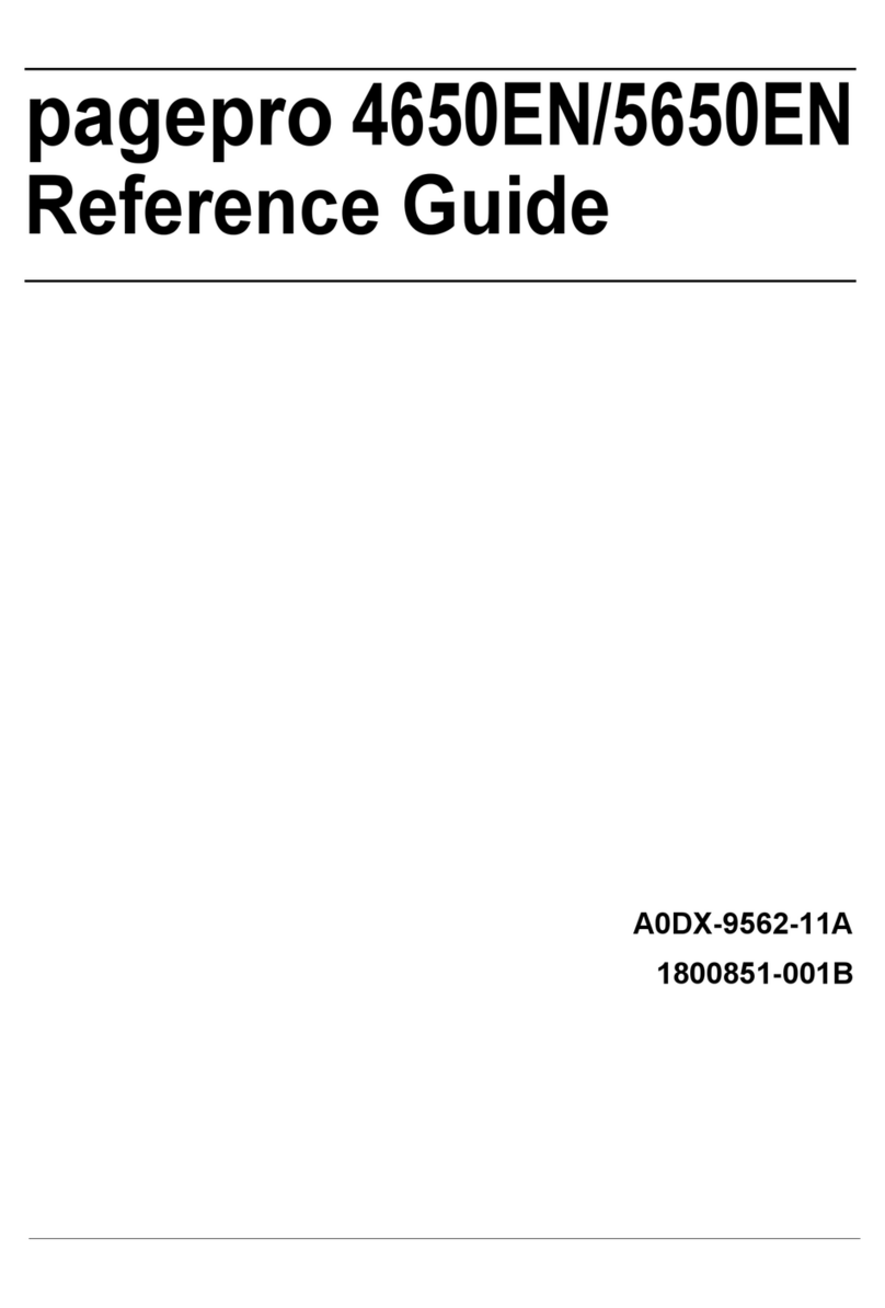 Konica Minolta A0DX011 reference guide