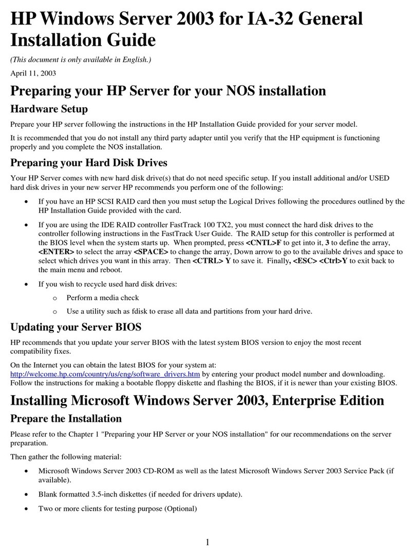 HP P5389A - Intel Pentium III-S 1.4 GHz Processor... installation guide