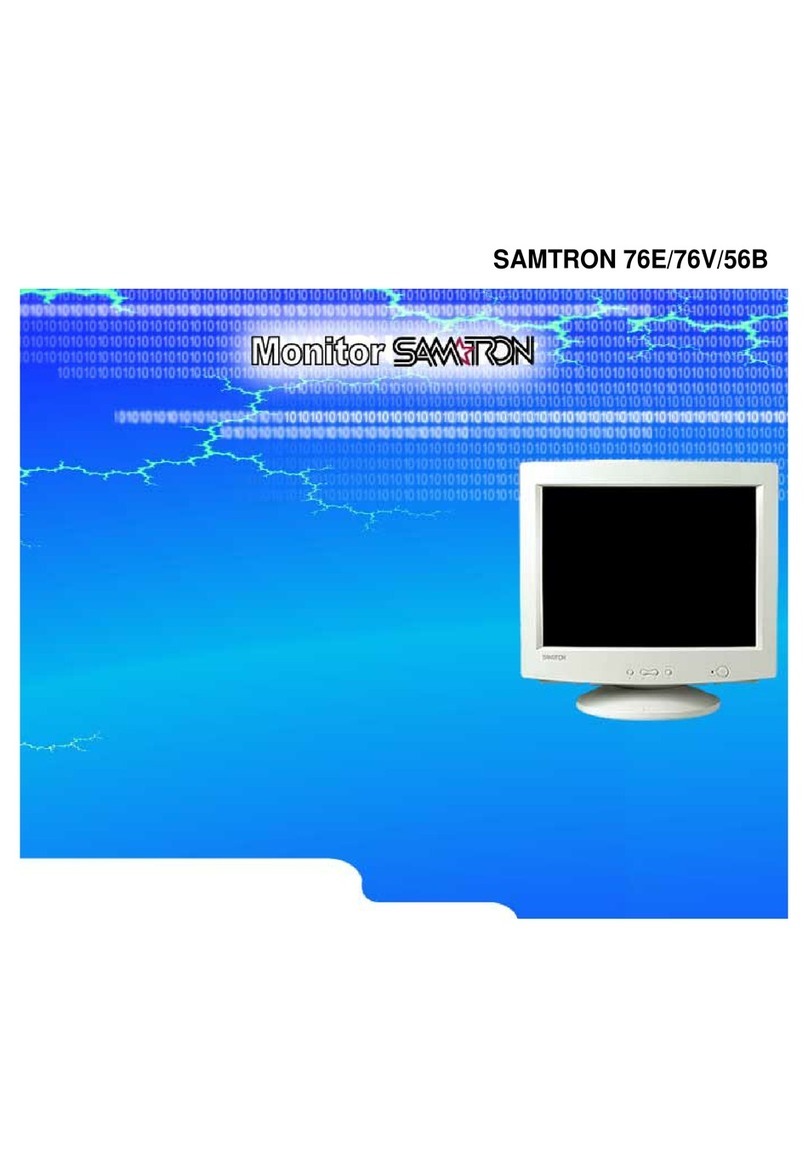 Samsung SAMTRON 76V User guide