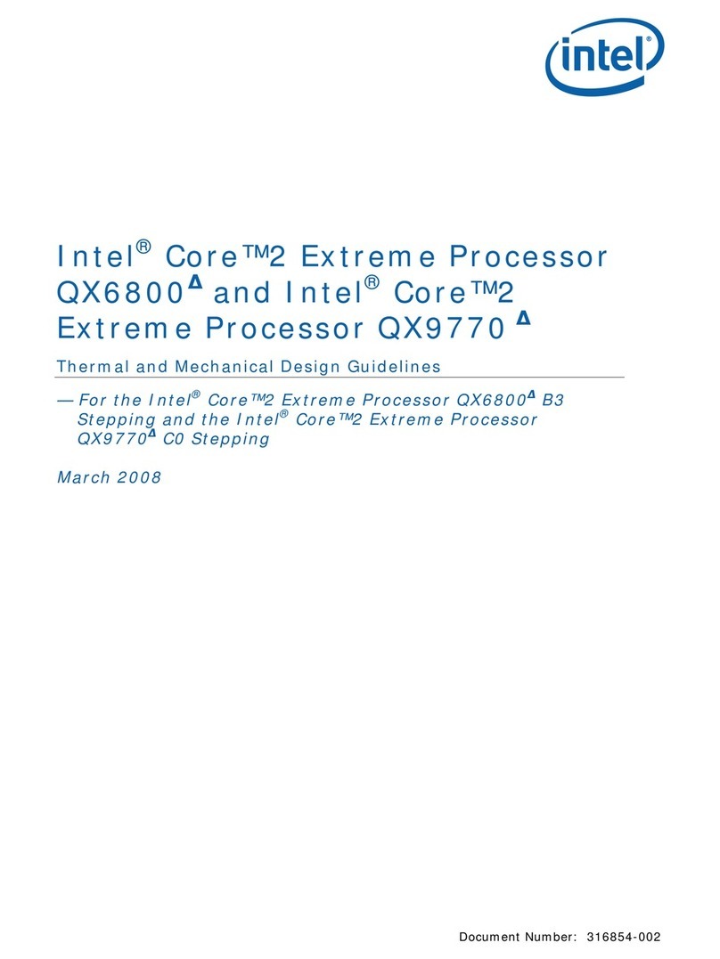 Intel QX9770 - Core 2 Extreme Quad-Core Processor Guide Intel QX9770 - Core 2 Extreme Quad-Core Processor Guide