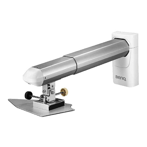 BenQ 0.4 Wall Mount-WM04G3 User manual BenQ 0.4 Wall Mount-WM04G3 User manual