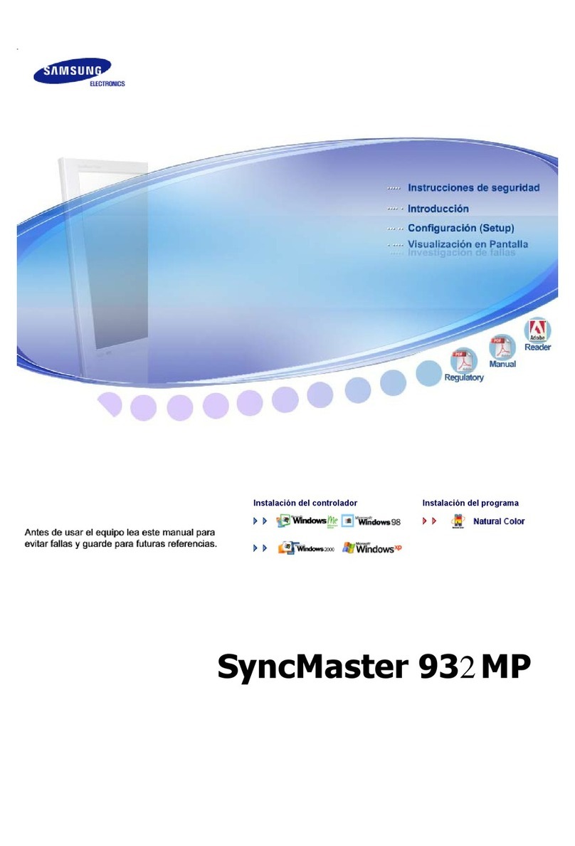 Samsung SYNCMASTER 932MP User manual