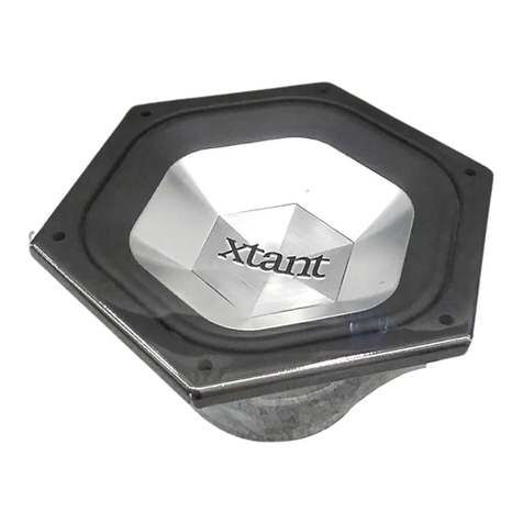 Xtant X124 - TECHNICAL DATA REPORT Instruction manual