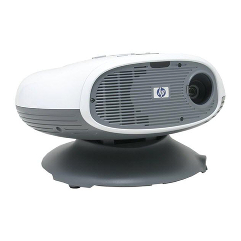 HP Ep7110 - Home Cinema Digital Projector SVGA... User manual
