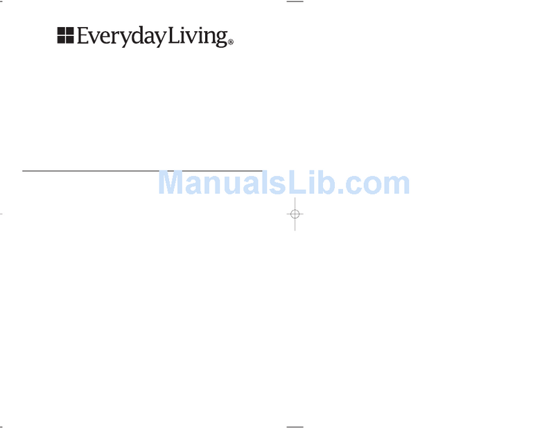 Everyday Living Everyday Living RC-4 Use and care book Everyday Living Everyday Living RC-4 Use and care book