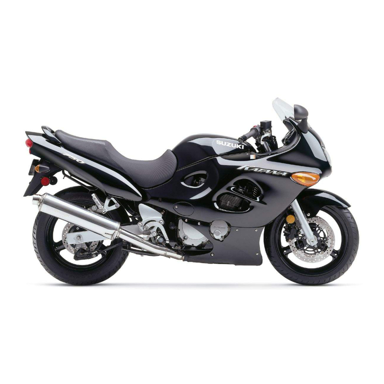 Suzuki GSX-F 750 - Technische tekeningen