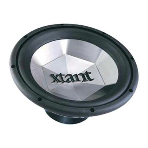 Xtant A1244 - TECHNICAL DATA REPORT Instruction manual