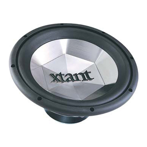 Xtant A1540A - TECHNICAL DATA REPORT Instruction manual