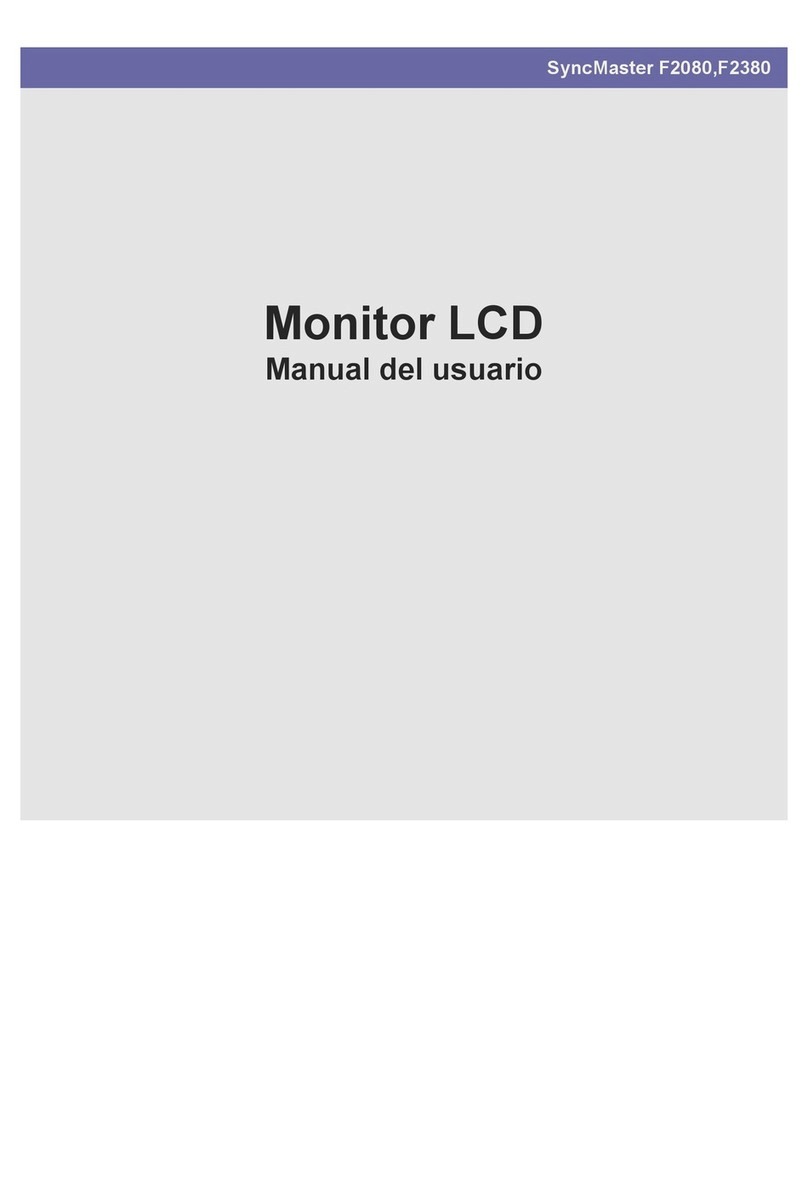 Samsung F2380 - SyncMaster - 23" LCD Monitor User guide