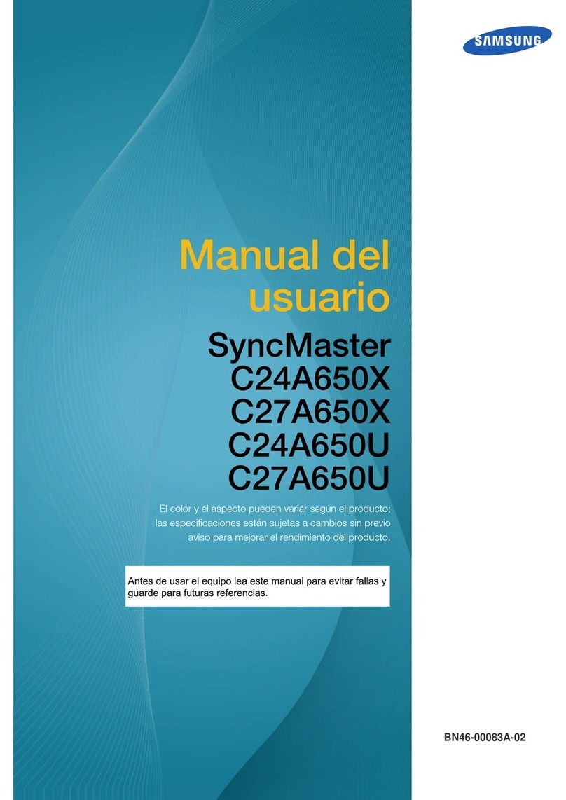 Samsung SyncMaster C24A650X User guide