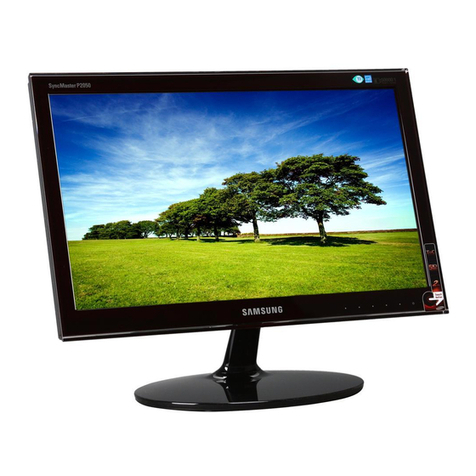 Samsung SyncMaster P2050 User manual Samsung SyncMaster P2050 User manual
