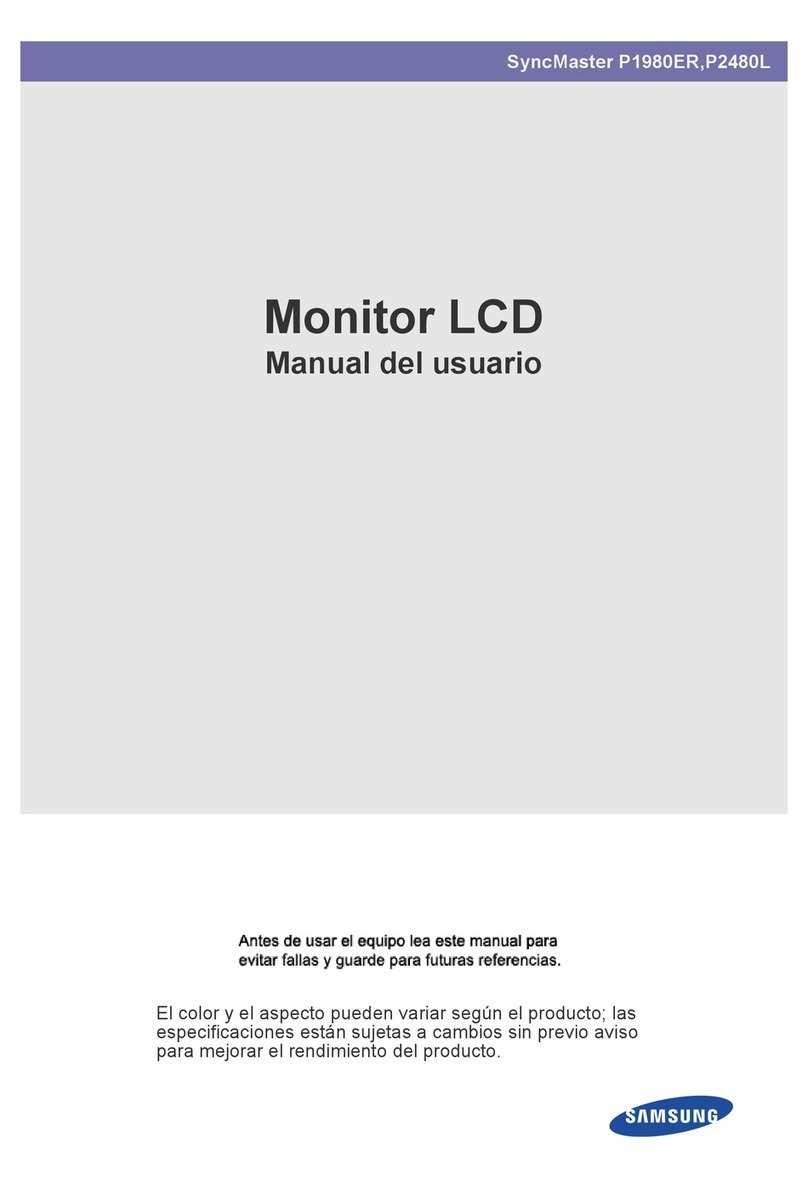 Samsung SyncMaster P1980ER User manual