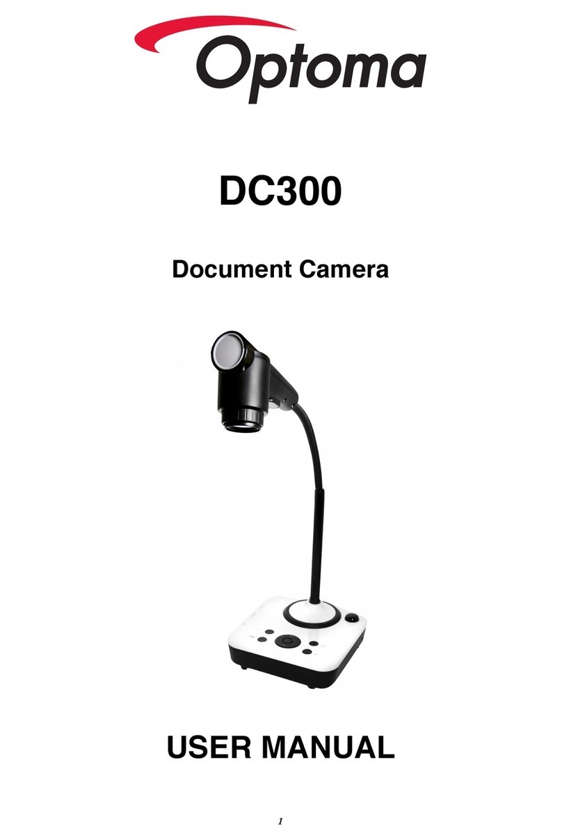 Optoma DC300 User manual