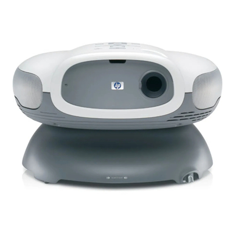 HP ep9010 - Instant Cinema Digital Projector User manual HP ep9010 - Instant Cinema Digital Projector User manual